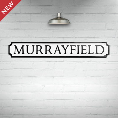 Murrayfield Street Sign